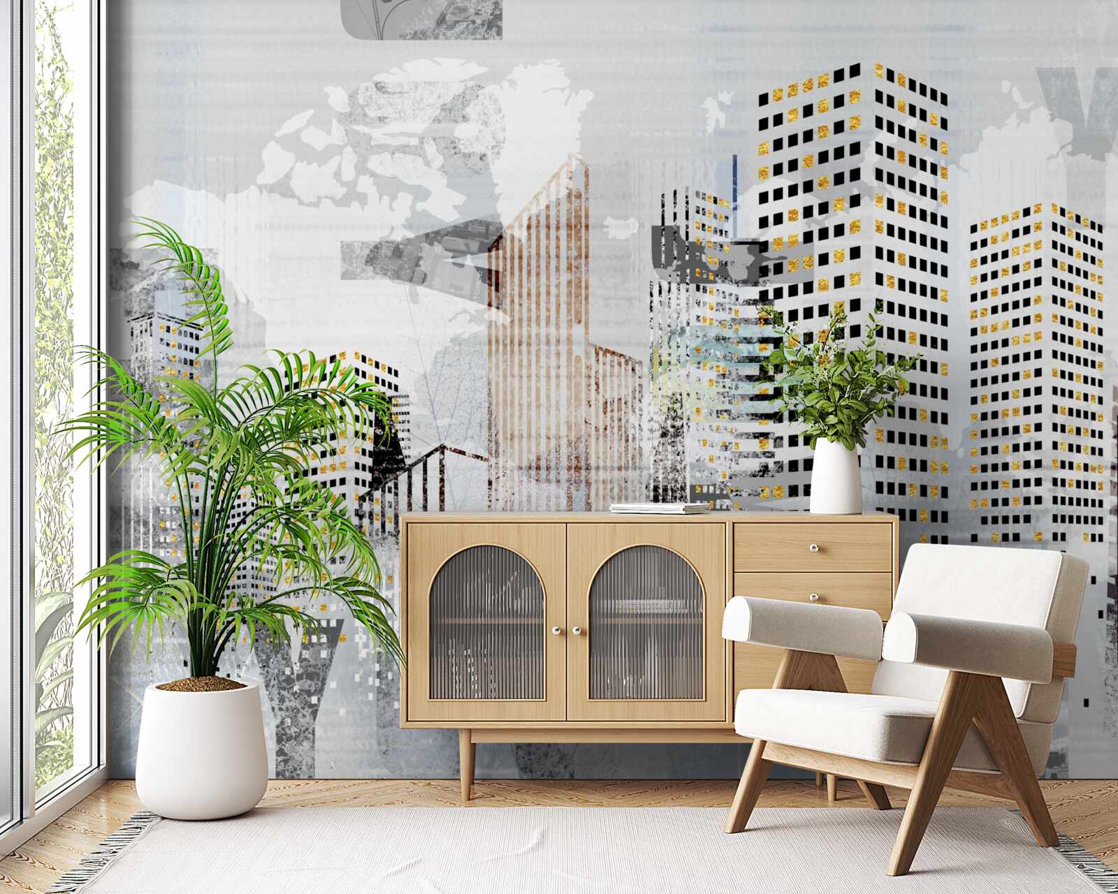 Фотошпалери місто, зображене на фото