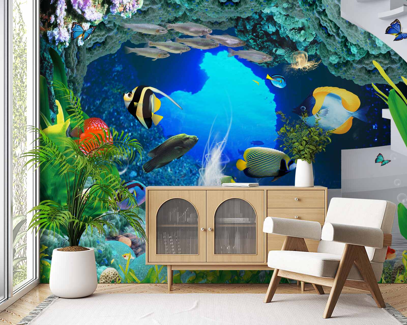 Фотошпалери мешканці підводних глибин