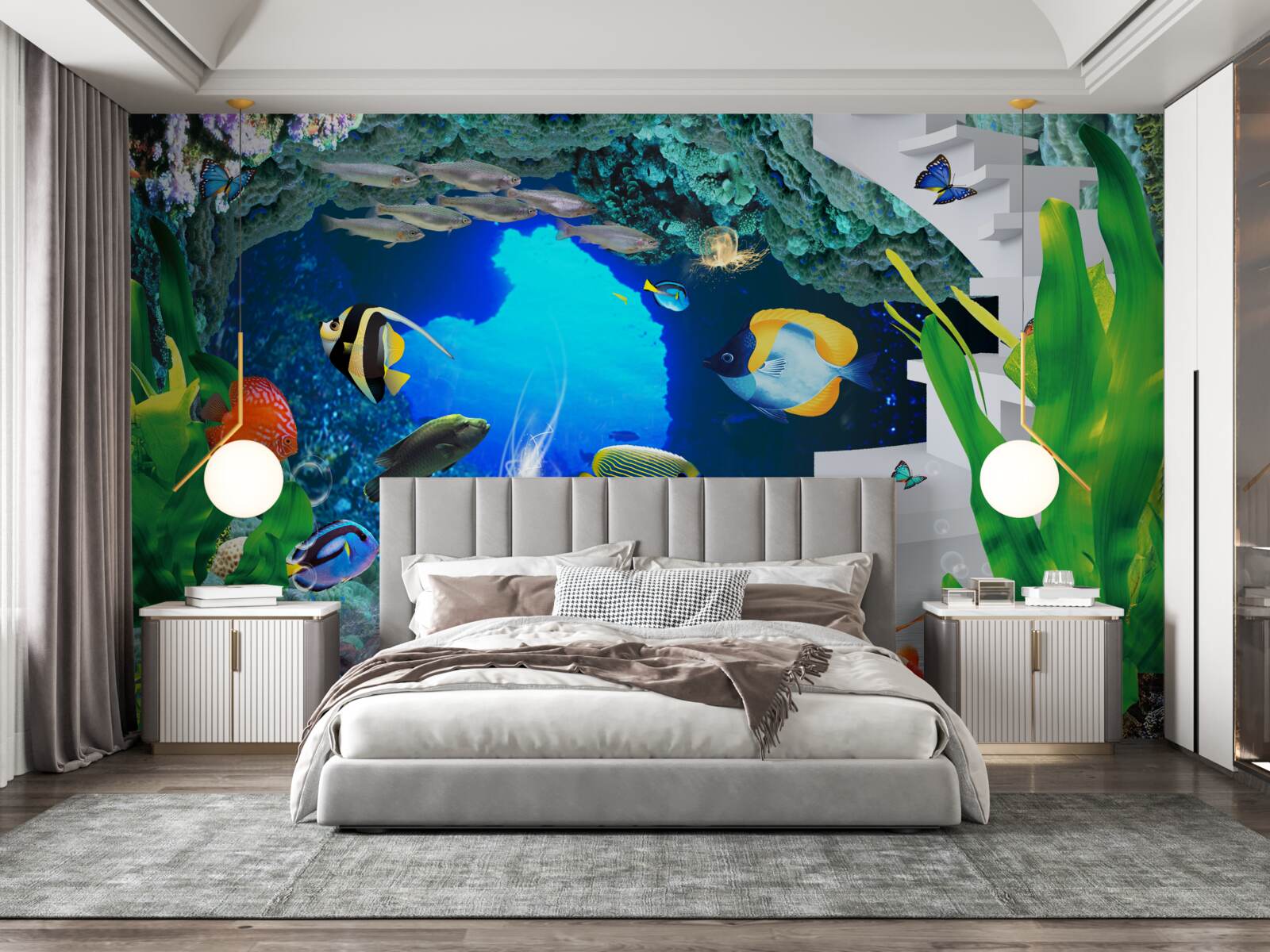 Фотошпалери мешканці підводних глибин