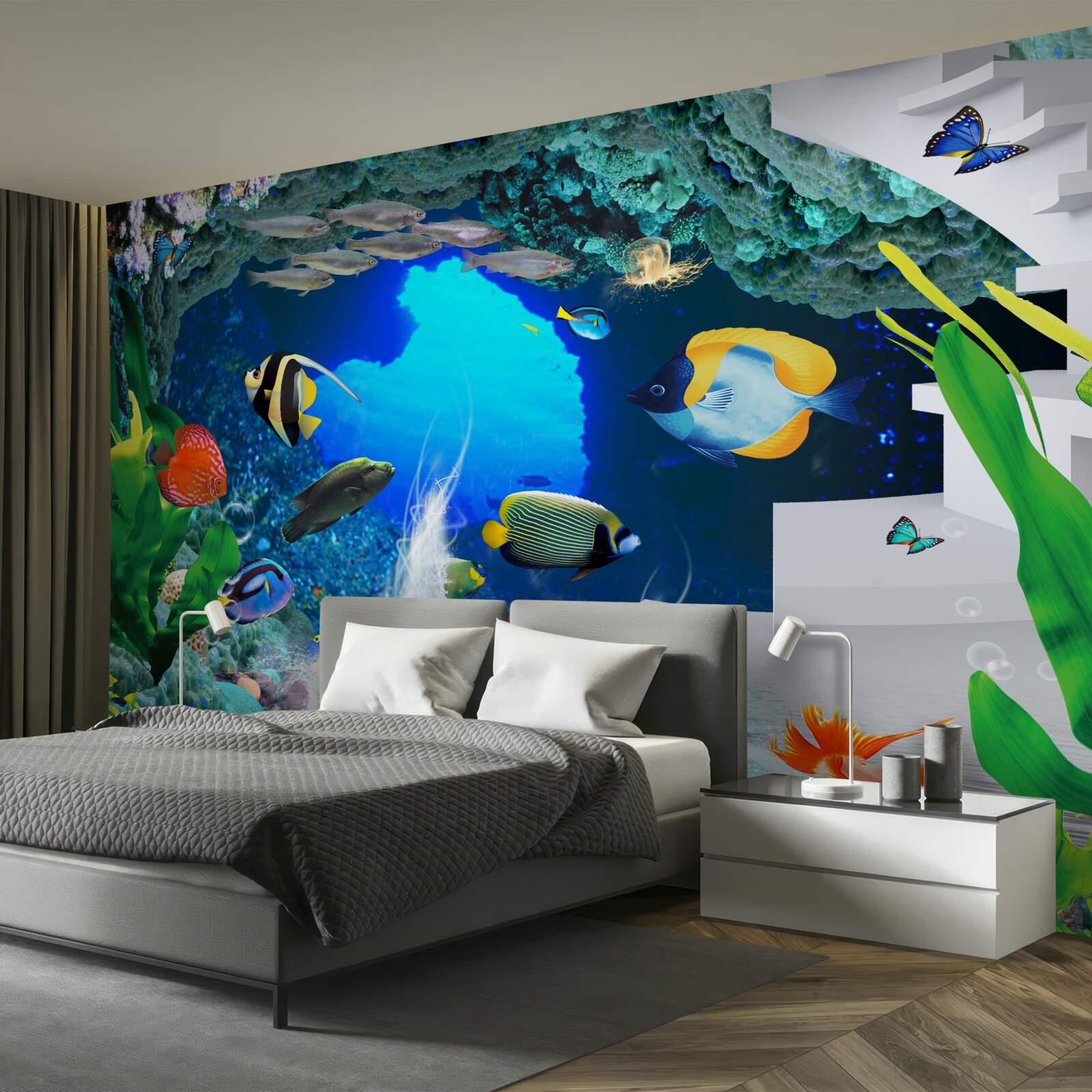 Фотошпалери мешканці підводних глибин