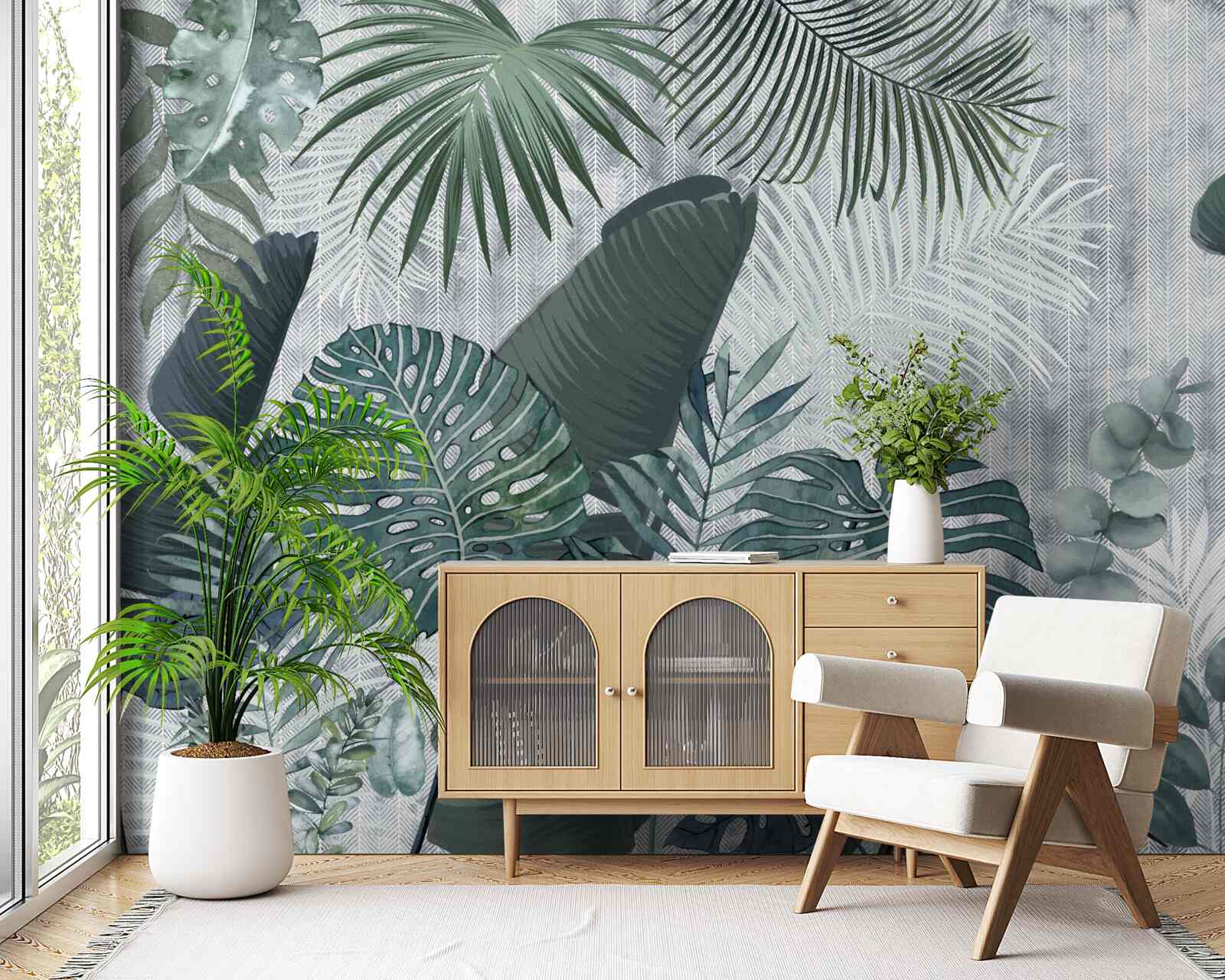 Фотошпалери родючість рослин у джунглях