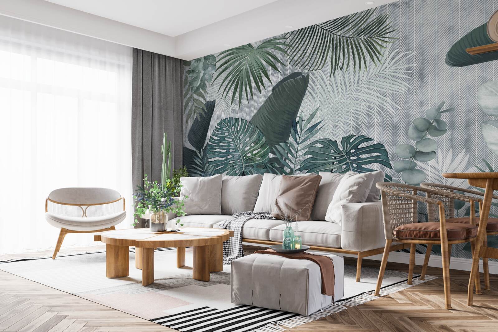 Фотошпалери родючість рослин у джунглях