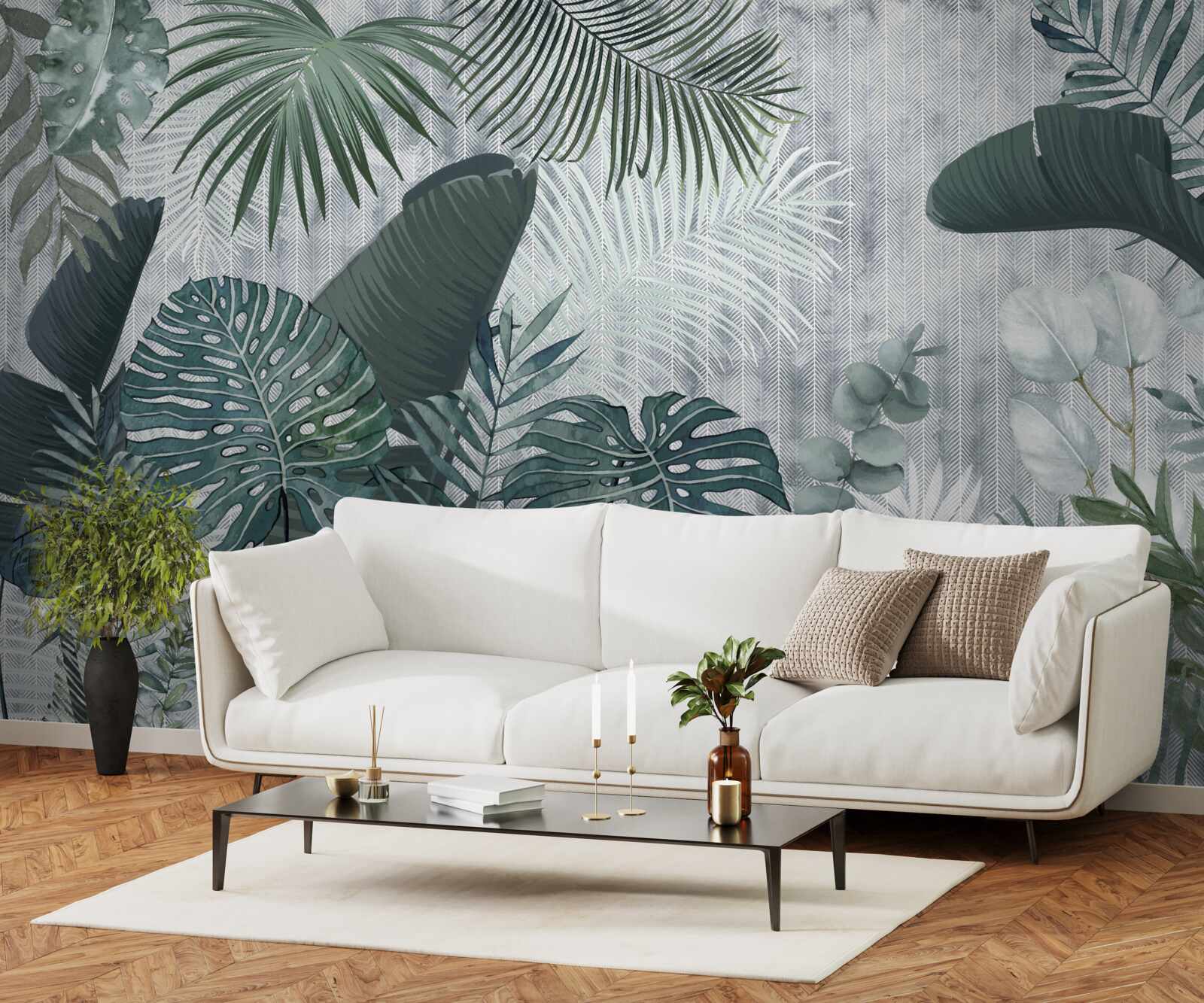 Фотошпалери родючість рослин у джунглях