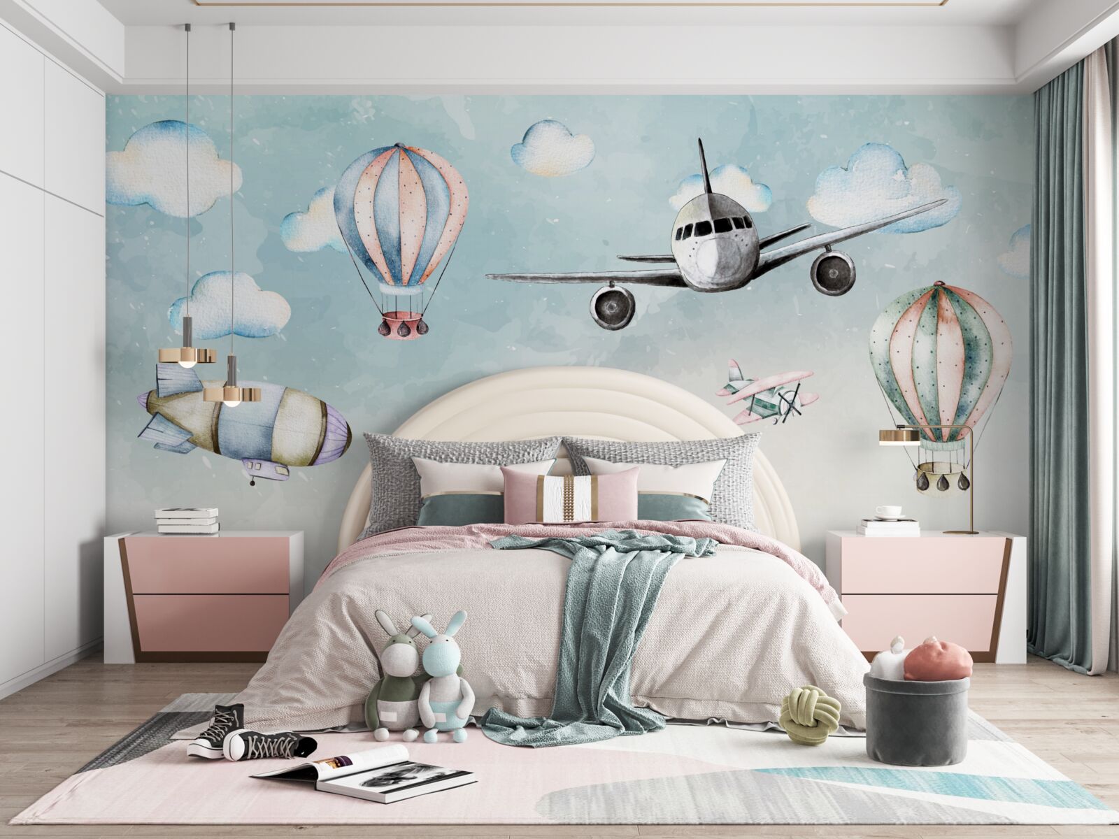 Фотошпалери різні види повітряного транспорту