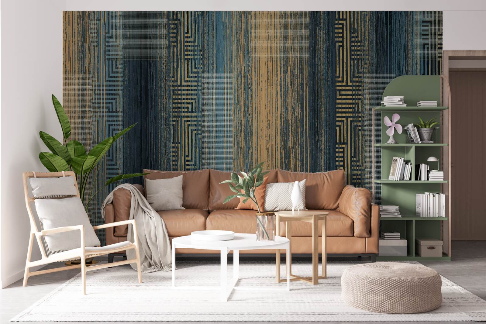 Фотошпалери вертикальні темні лінії, що втратили прозорість