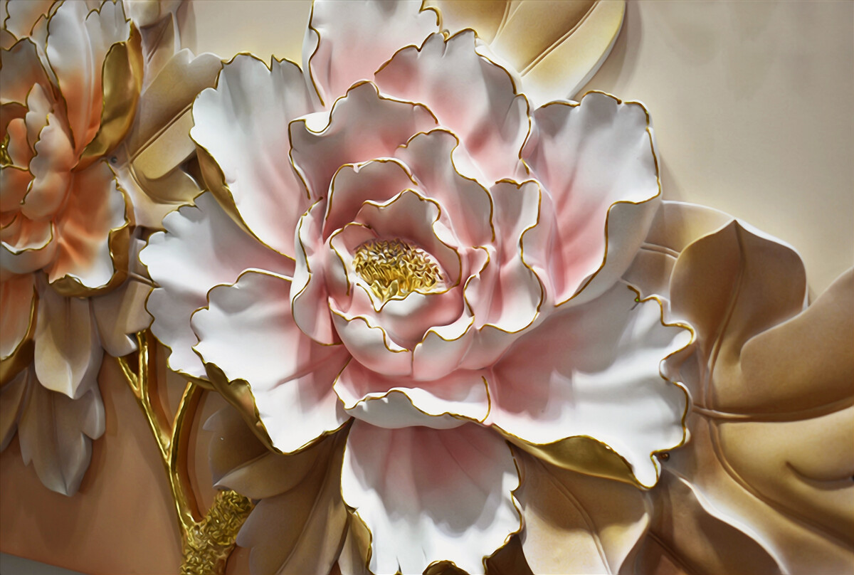 Фотошпалери бутон лотоса розкрився у всій своїй красі