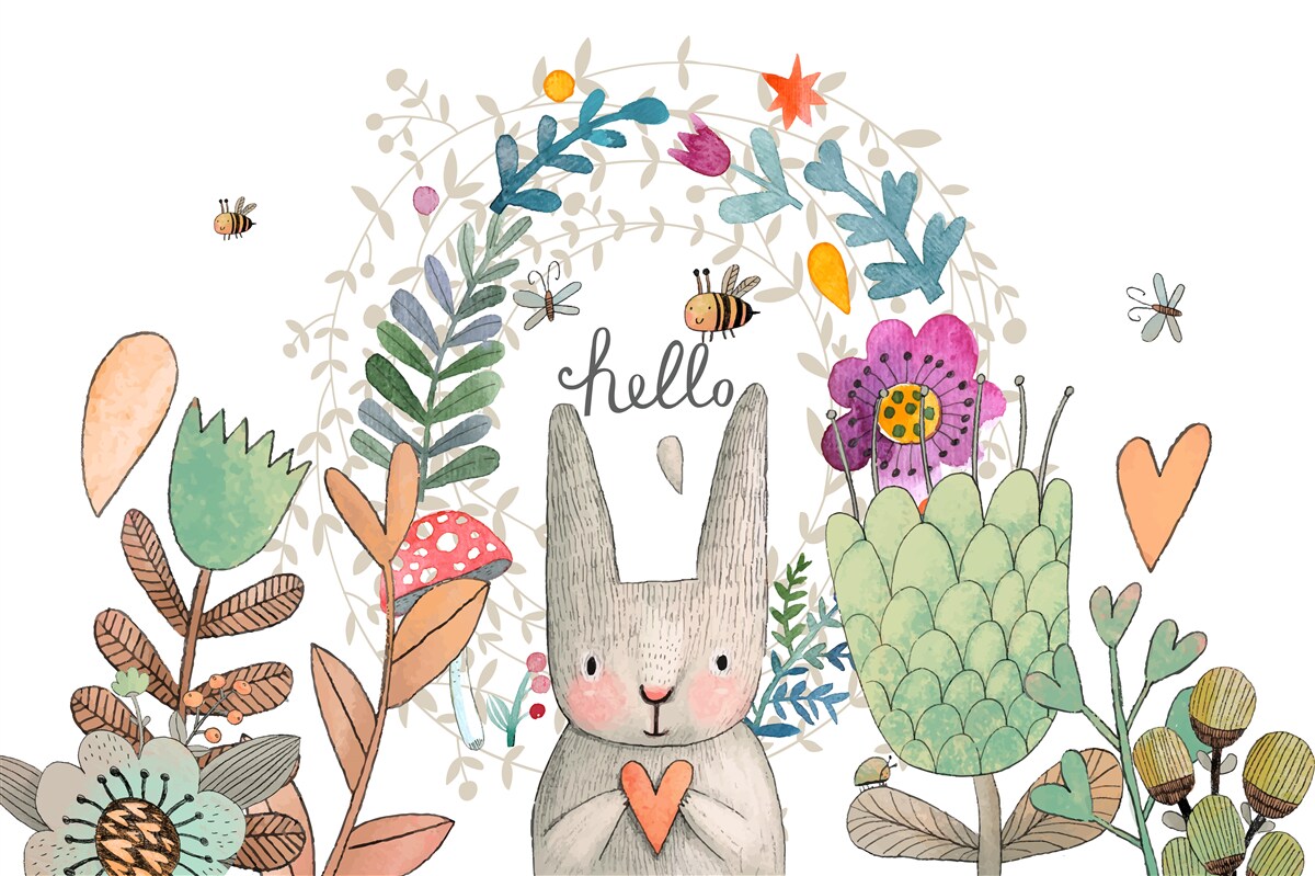 Фотошпалери зображені рослини і тварини