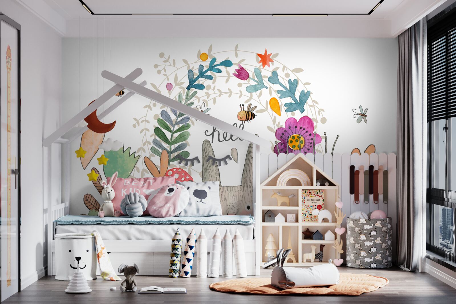 Фотошпалери зображені рослини і тварини