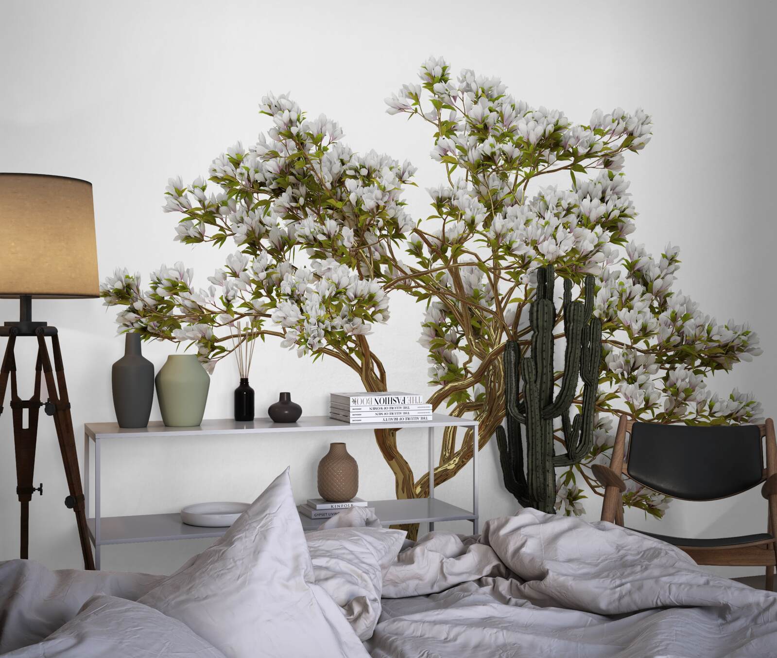 Фотошпалери одиночний бонсай має витончену красу