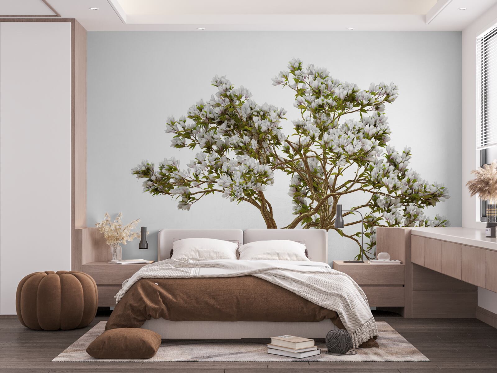 Фотошпалери одиночний бонсай має витончену красу