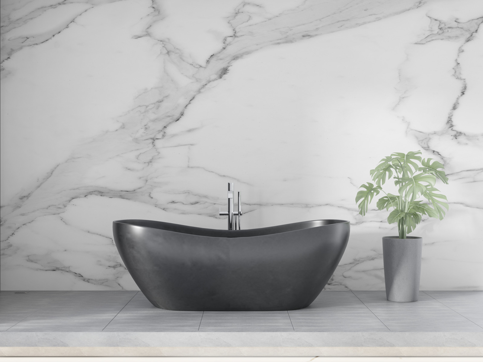 Фотошпалери відображення хмар на поверхні води