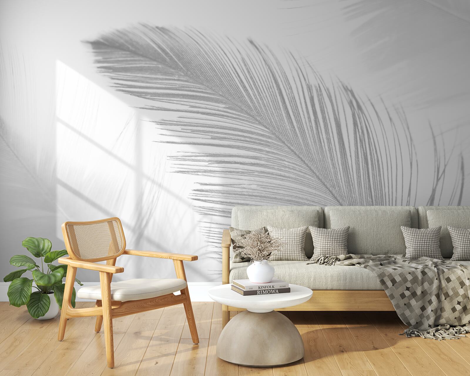 Фотошпалери два великих яскравих пера