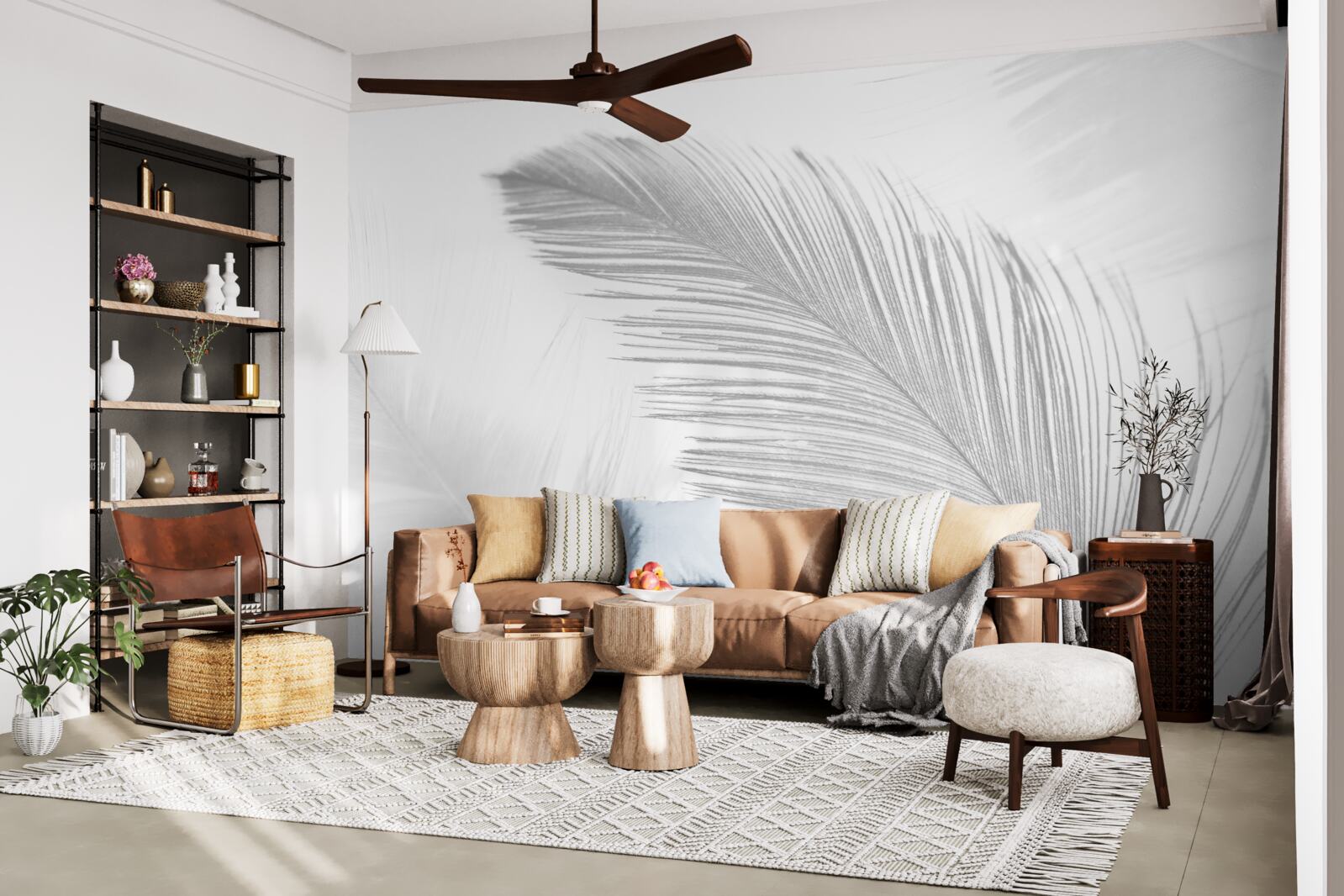 Фотошпалери два великих яскравих пера