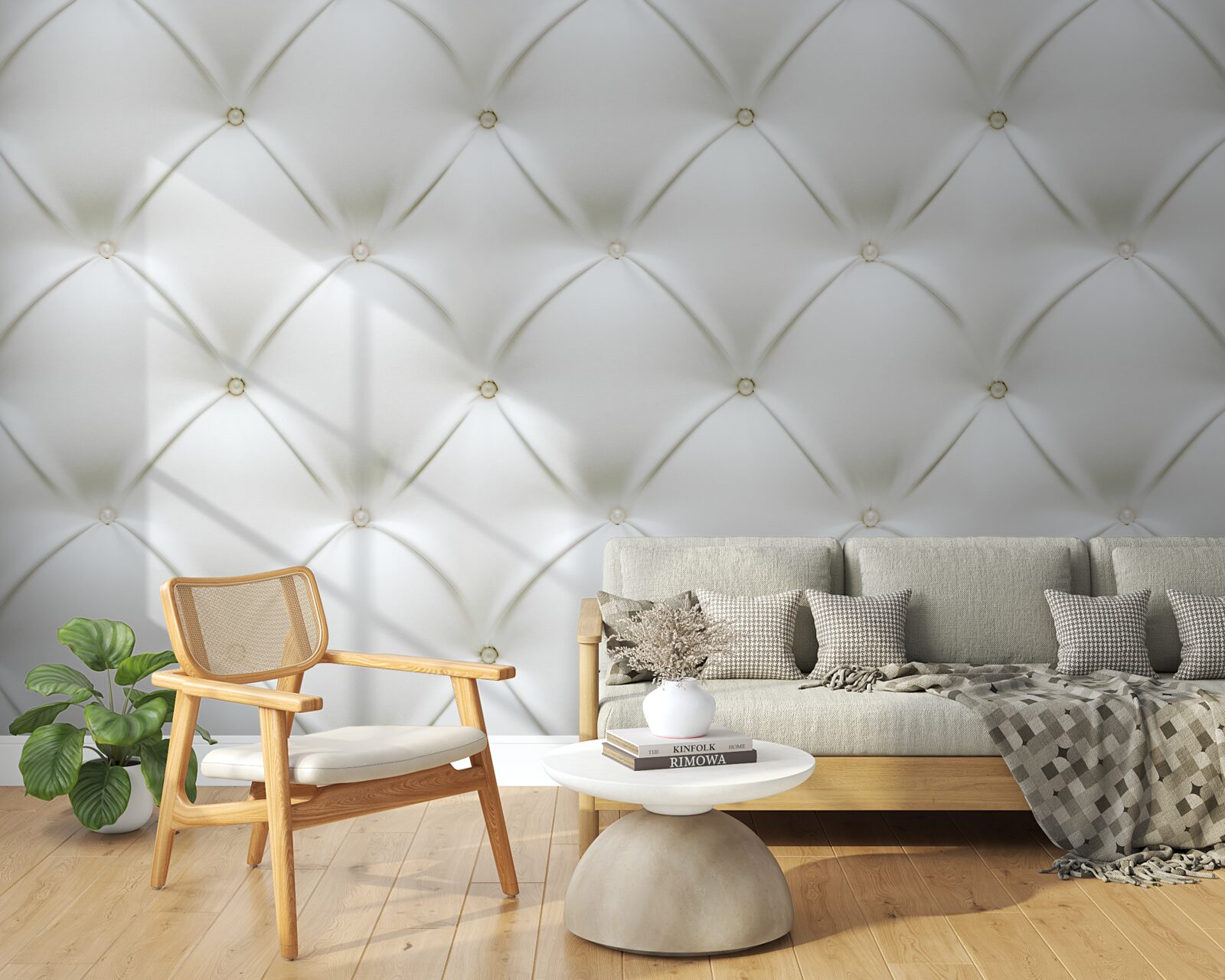 Фотошпалери Текстура з золотистими перлинами у тривимірному дизайні