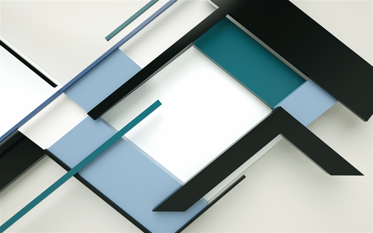 Фотошпалери геометричні фігури в абстракції