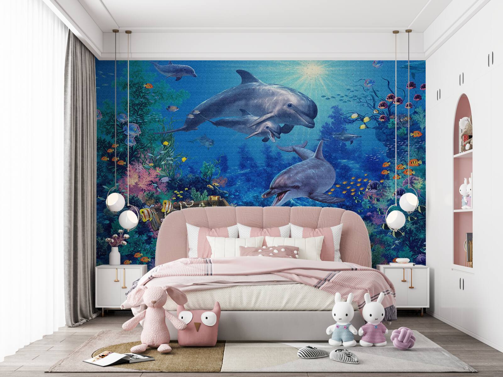 Фотошпалери скарб виявили дельфіни