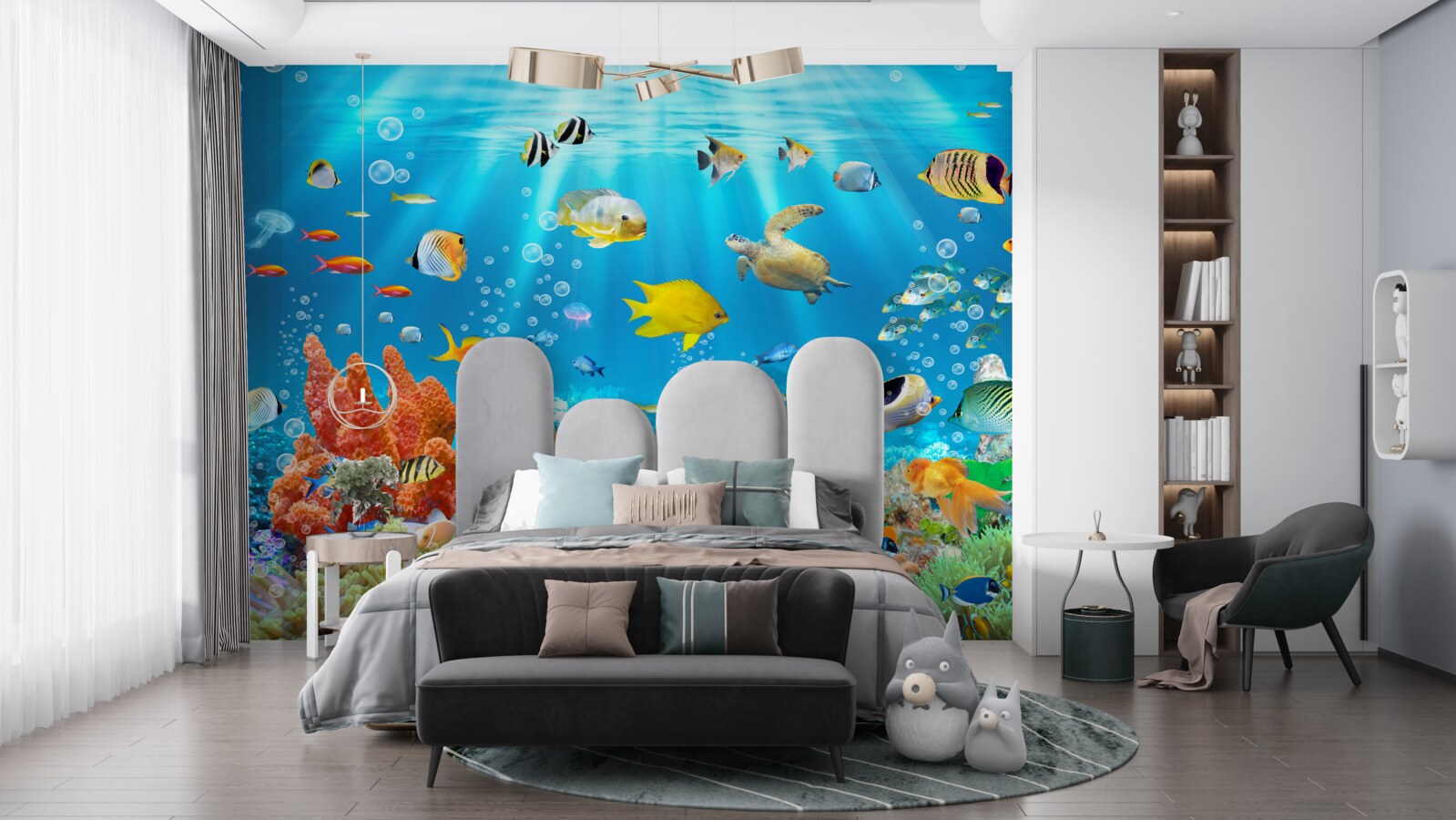 Фотошпалери яскравий світ підводних глибин