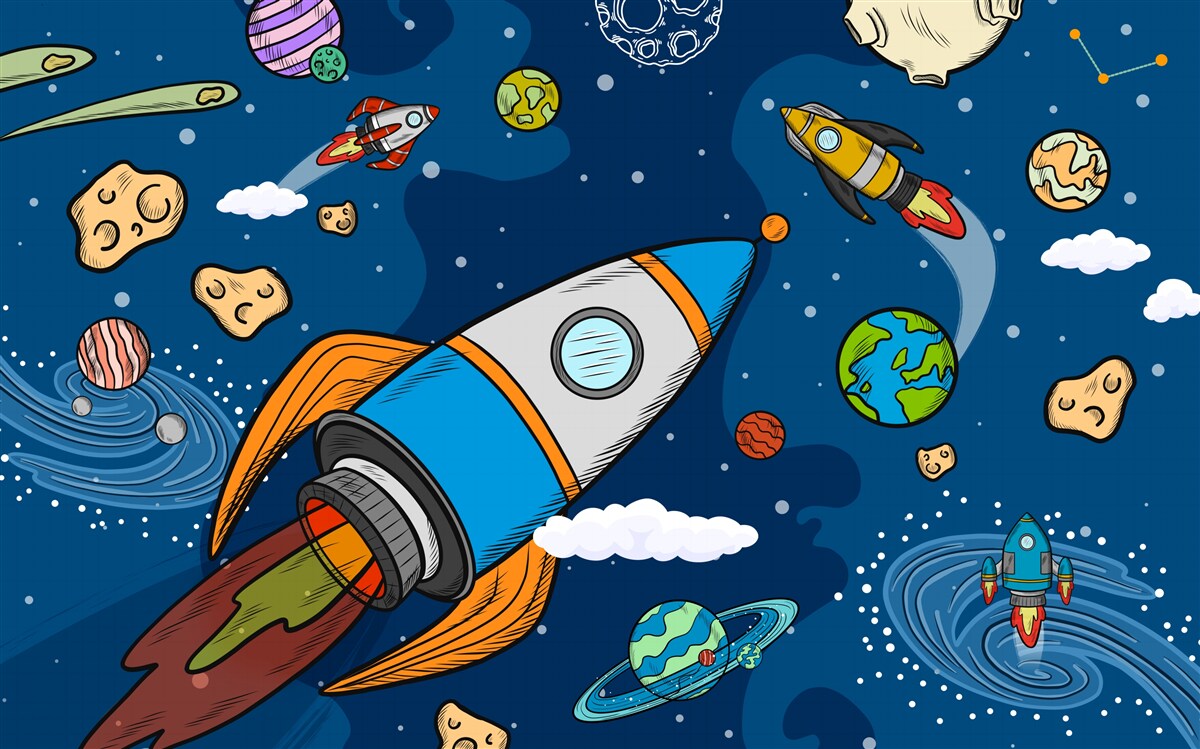 Фотошпалери космічні ракети