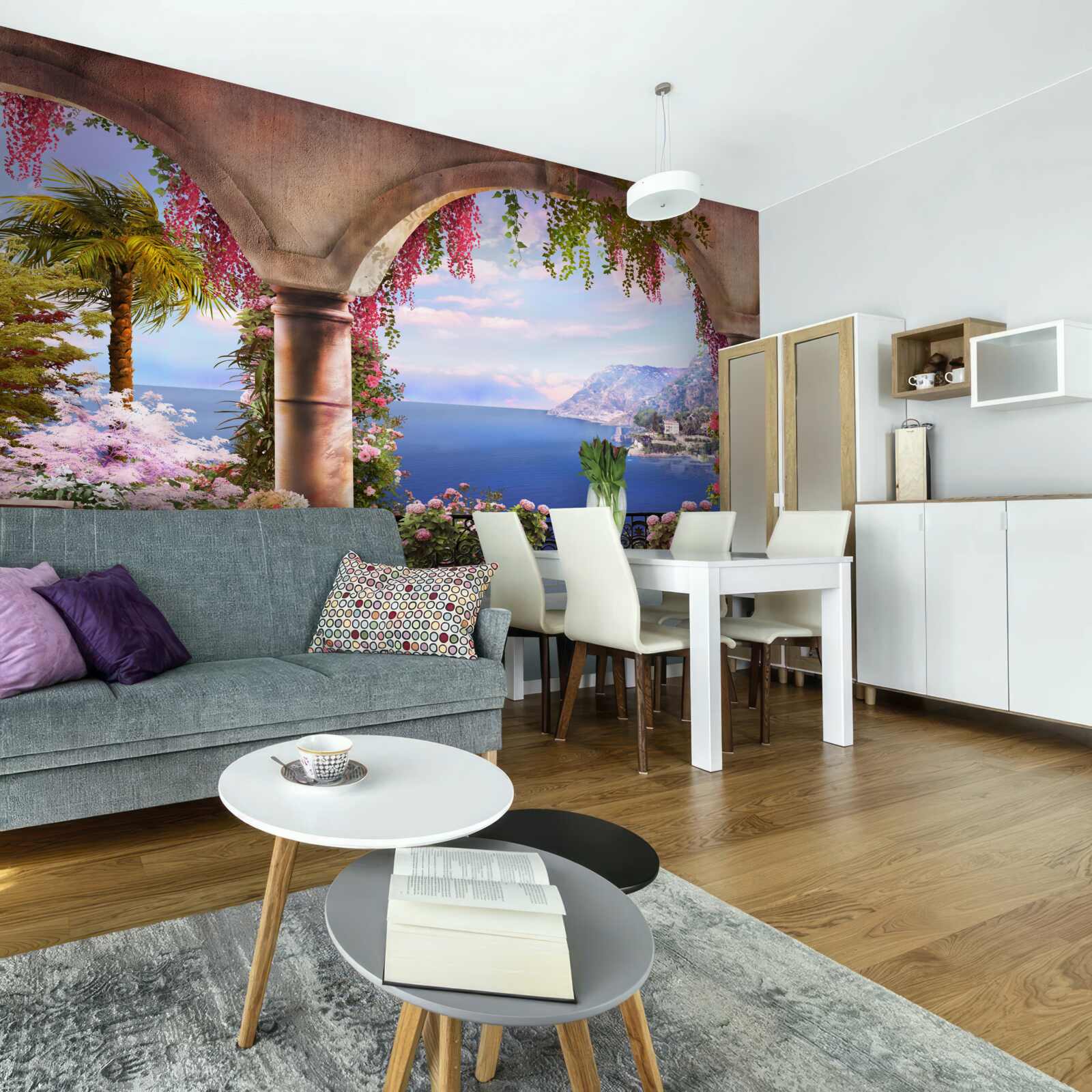 Фотошпалери Арки з каменю розташовані біля берегів блакитного моря