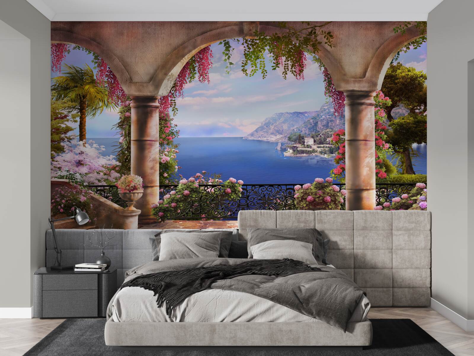 Фотошпалери Арки з каменю розташовані біля берегів блакитного моря