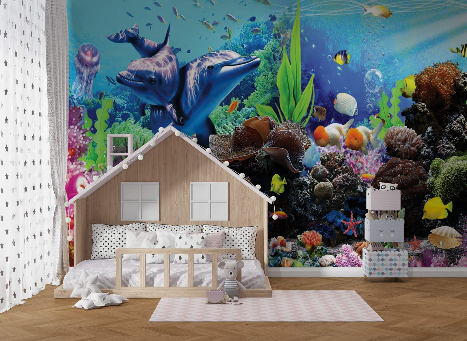 Фотошпалери підводний світ у найдрібніших деталях