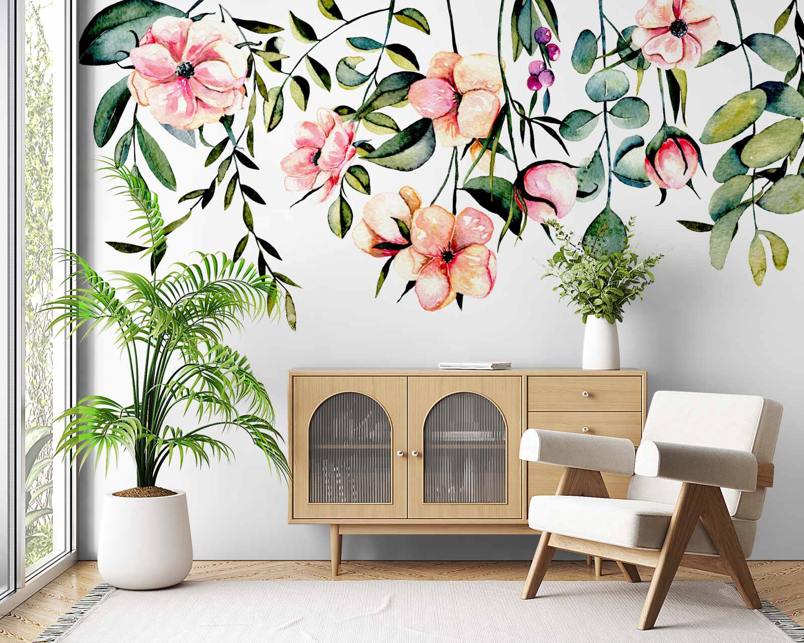 Фотошпалери квіти, що ростуть влітку