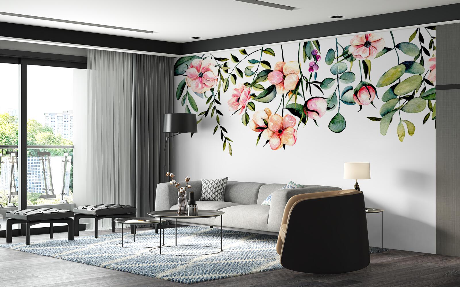 Фотошпалери квіти, що ростуть влітку