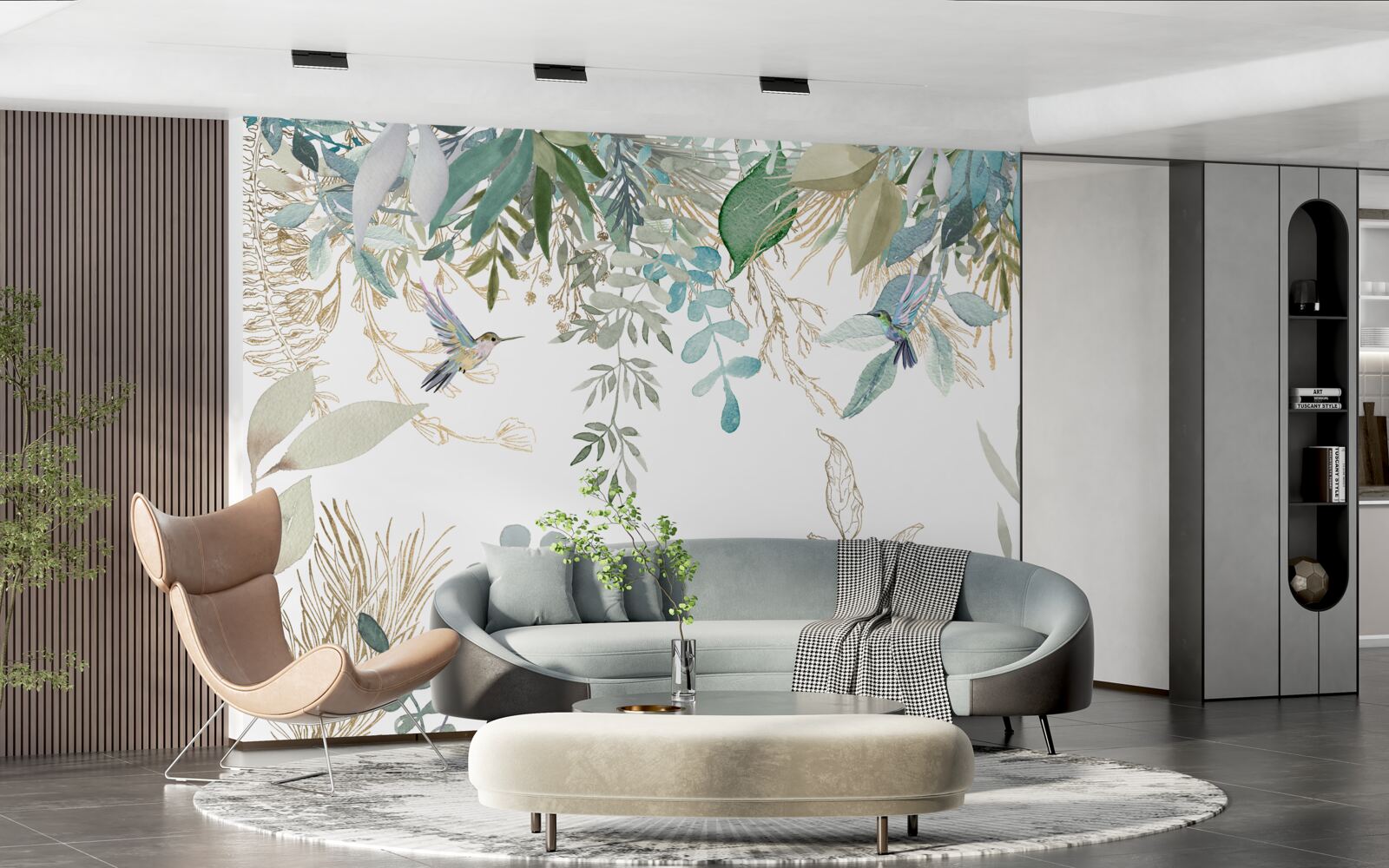 Фотошпалери різноманітність тропічної флори