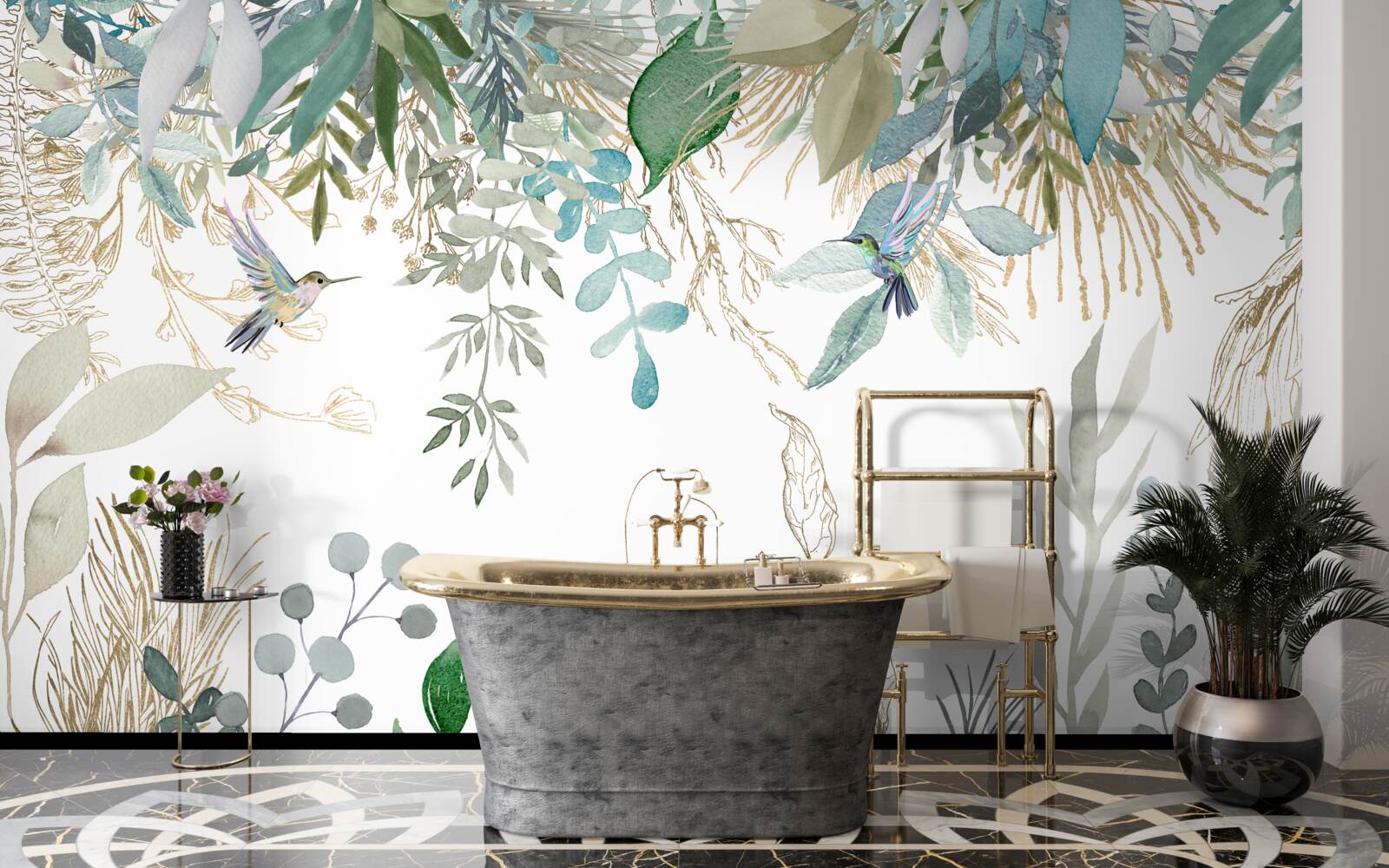 Фотошпалери різноманітність тропічної флори