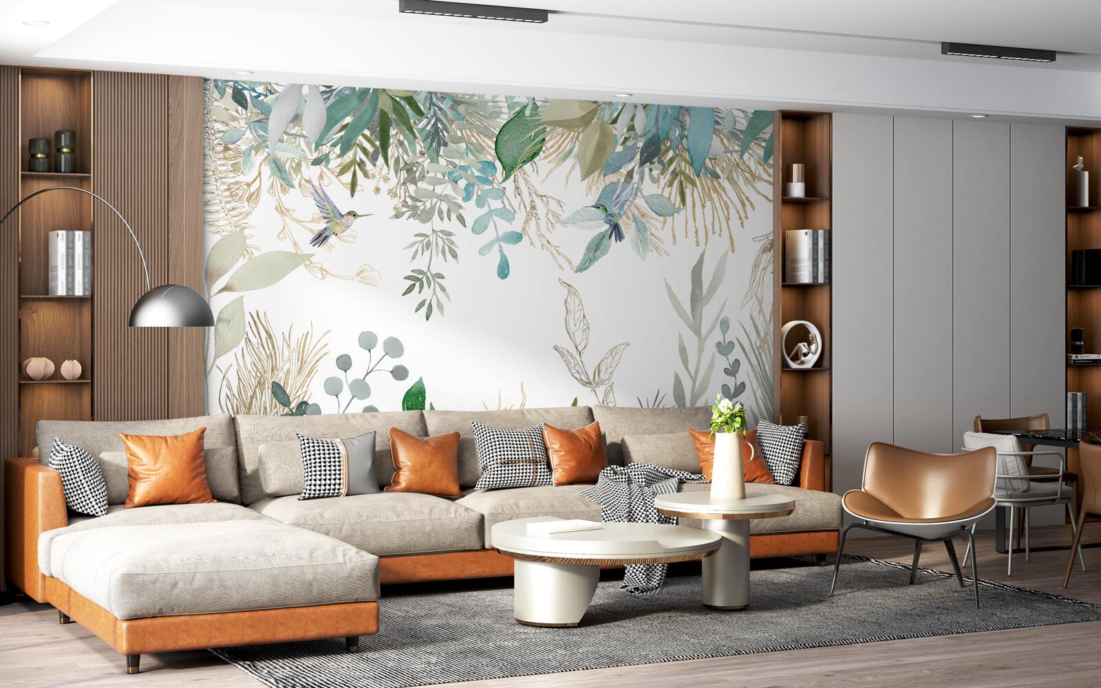 Фотошпалери різноманітність тропічної флори