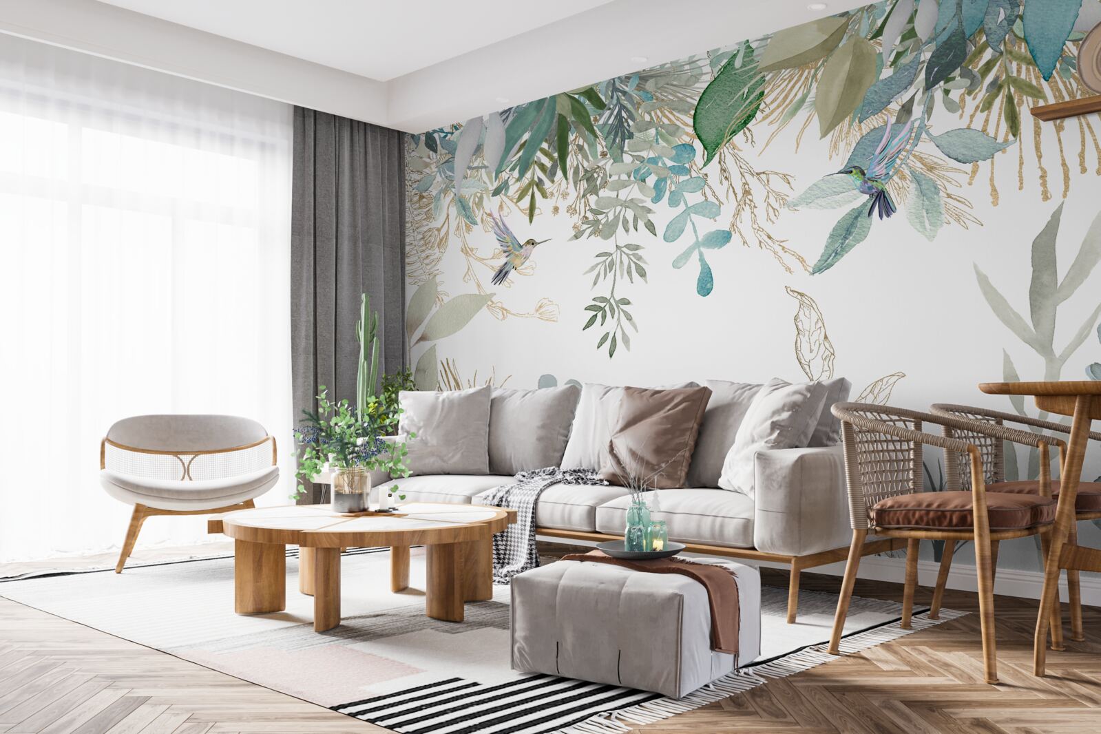 Фотошпалери різноманітність тропічної флори