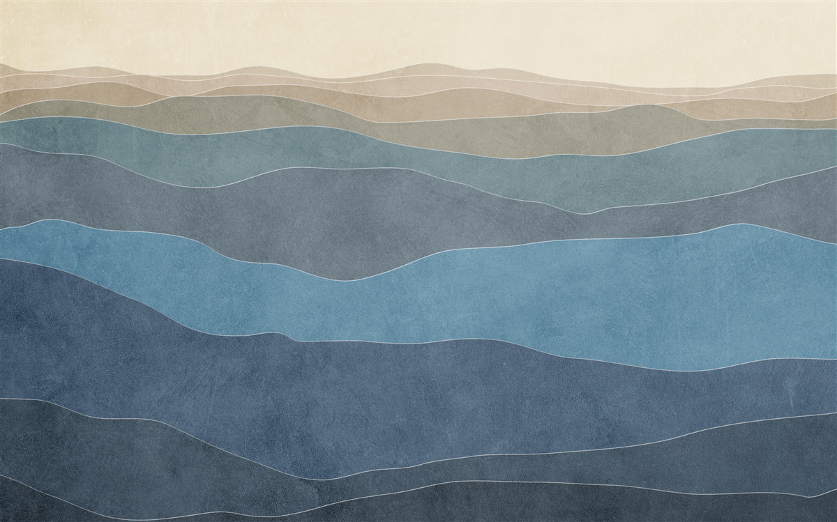 Фотошпалери на сході сонця різнокольорові пагорби і літаки