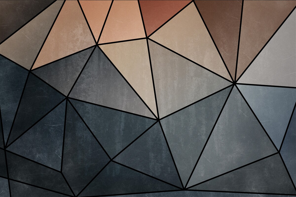 Фотошпалери об'ємні дерев'яні фігури в м'яких кольорах