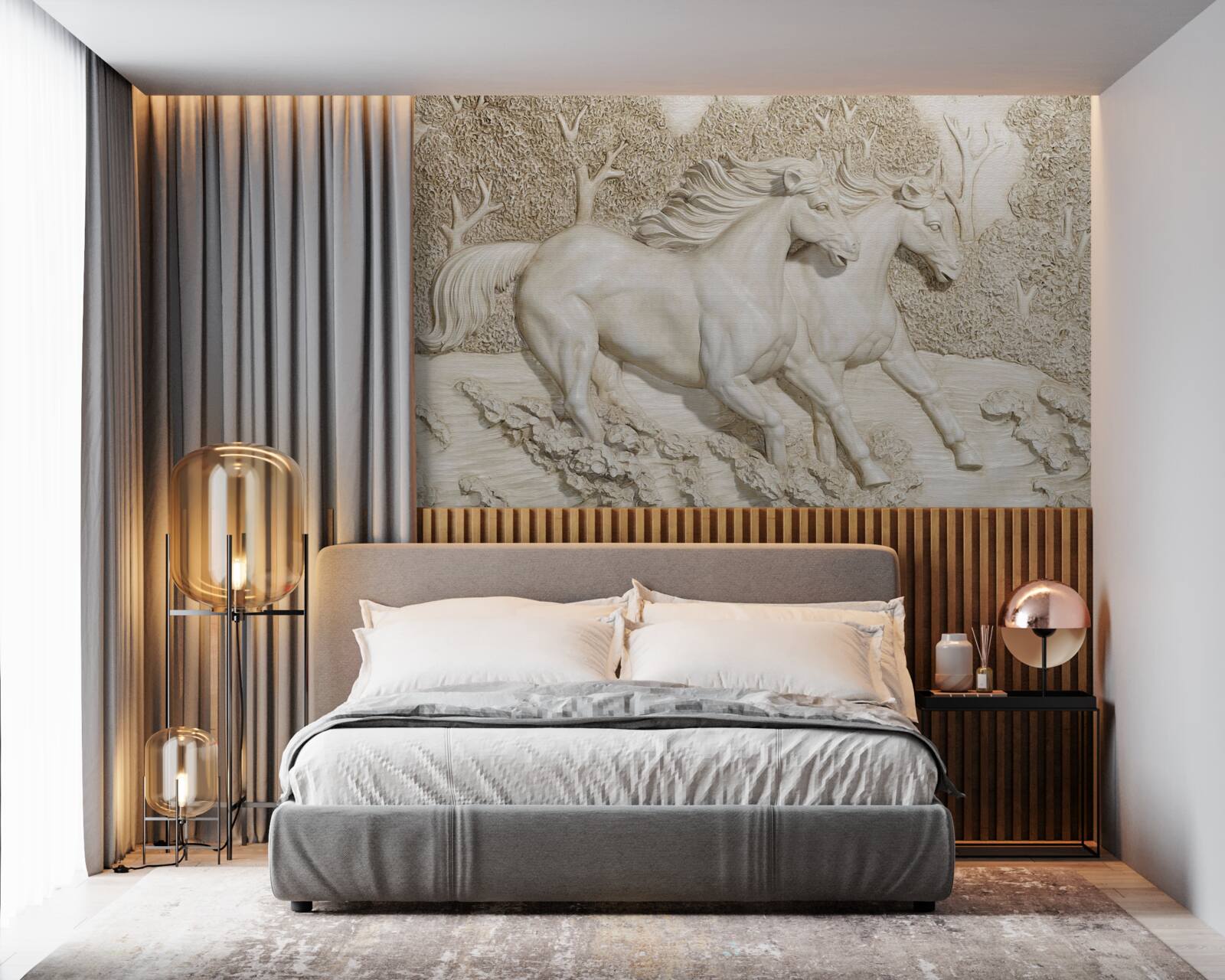 Фотошпалери коні скачуть