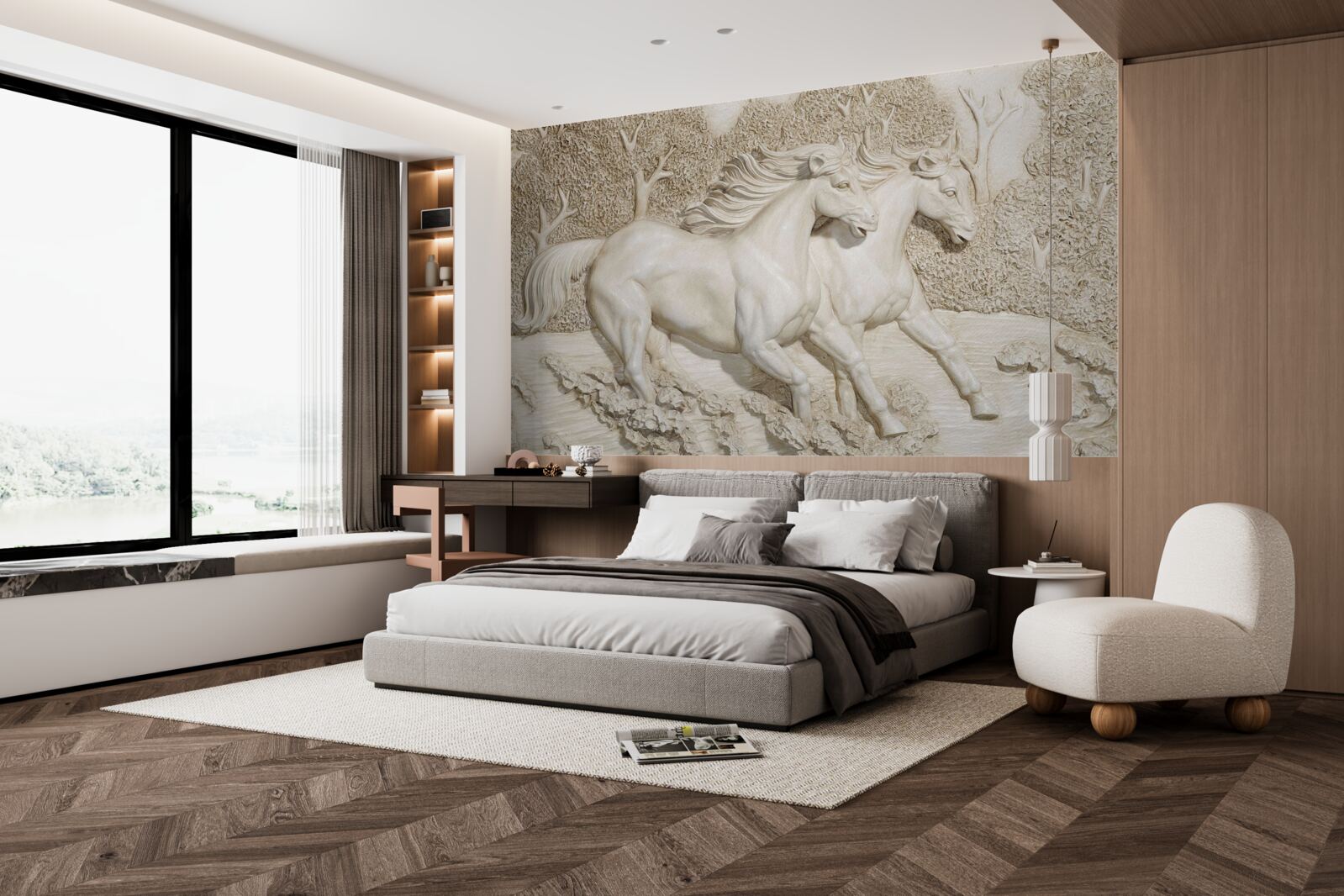 Фотошпалери коні скачуть