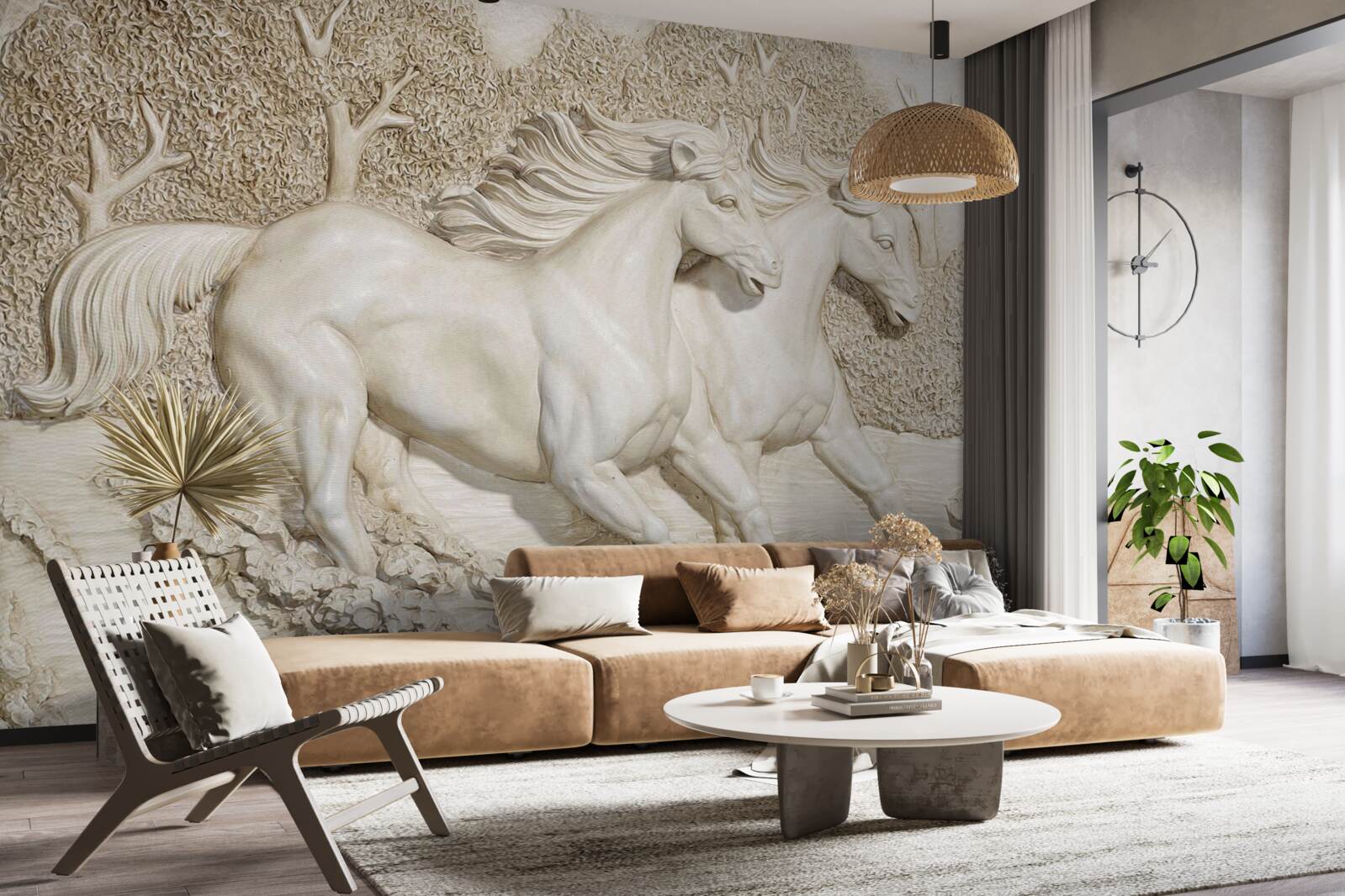 Фотошпалери коні скачуть