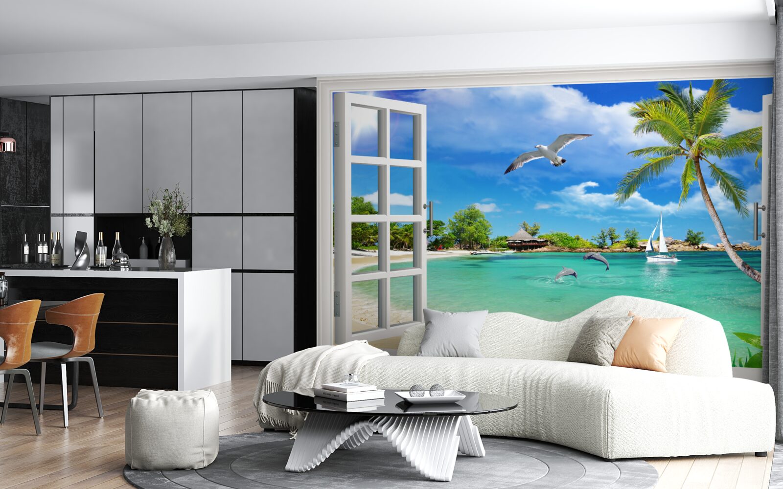 Фотошпалери Вид з вікна