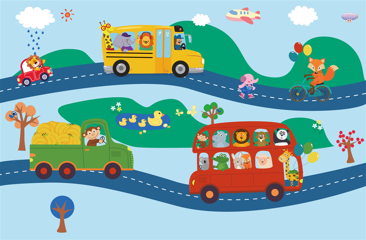 Фотошпалери тварин перевозять на