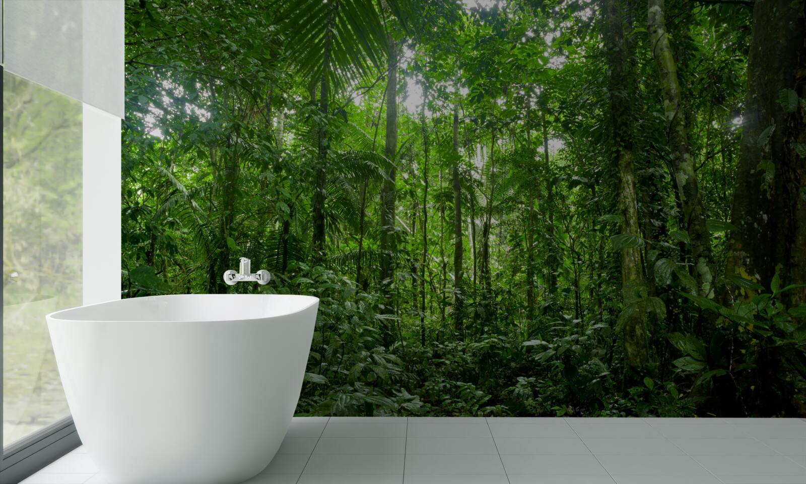 Фотошпалери пейзаж тропічного лісу, амазонка