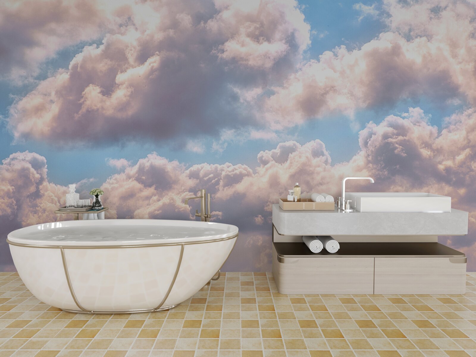 Фотошпалери день, небо і хмари