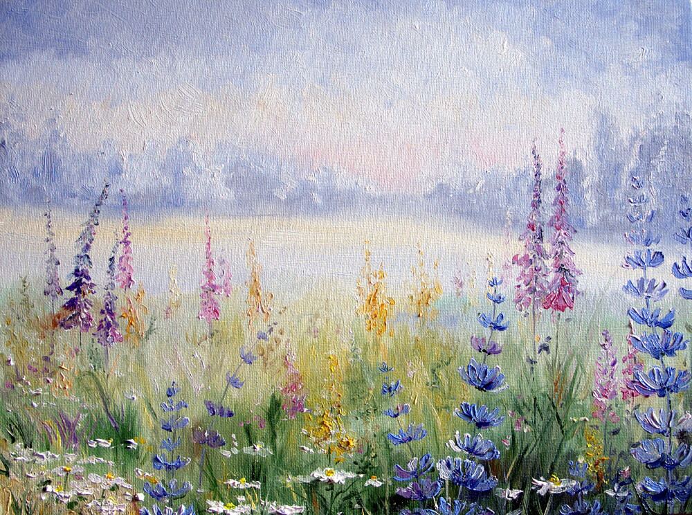 Фотошпалери лавандове поле