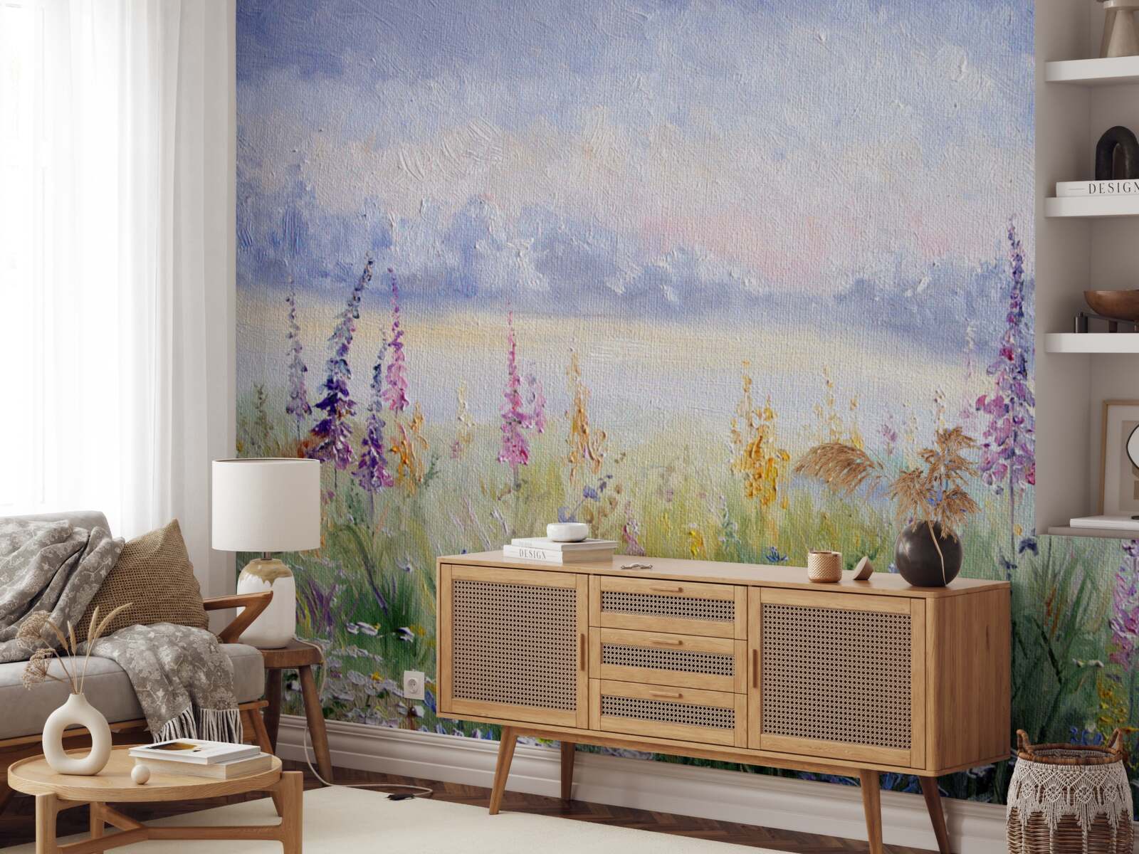 Фотошпалери лавандове поле