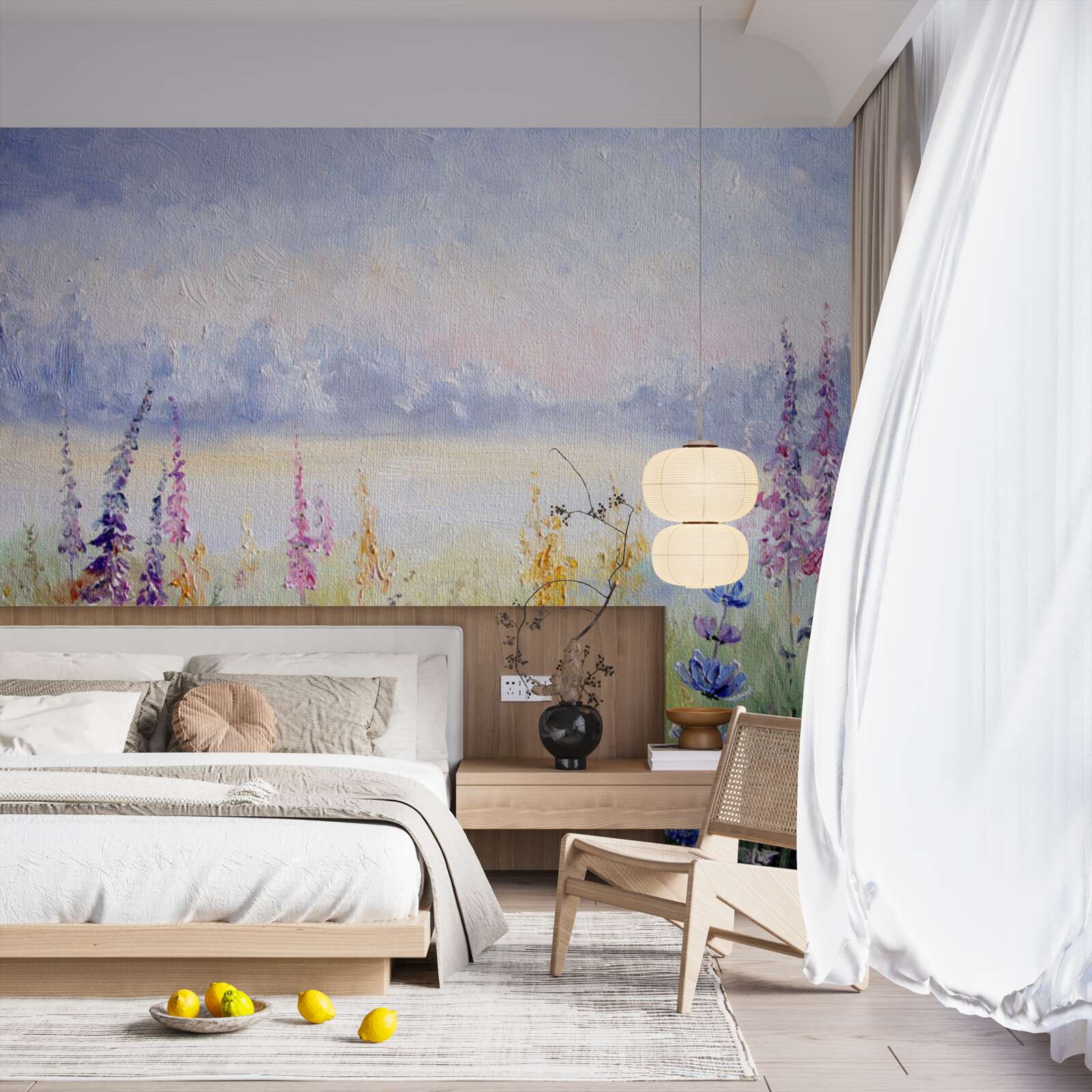 Фотошпалери лавандове поле