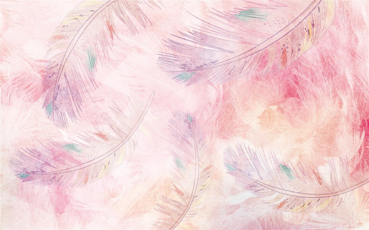 Фотошпалери ледь помітне пір'я