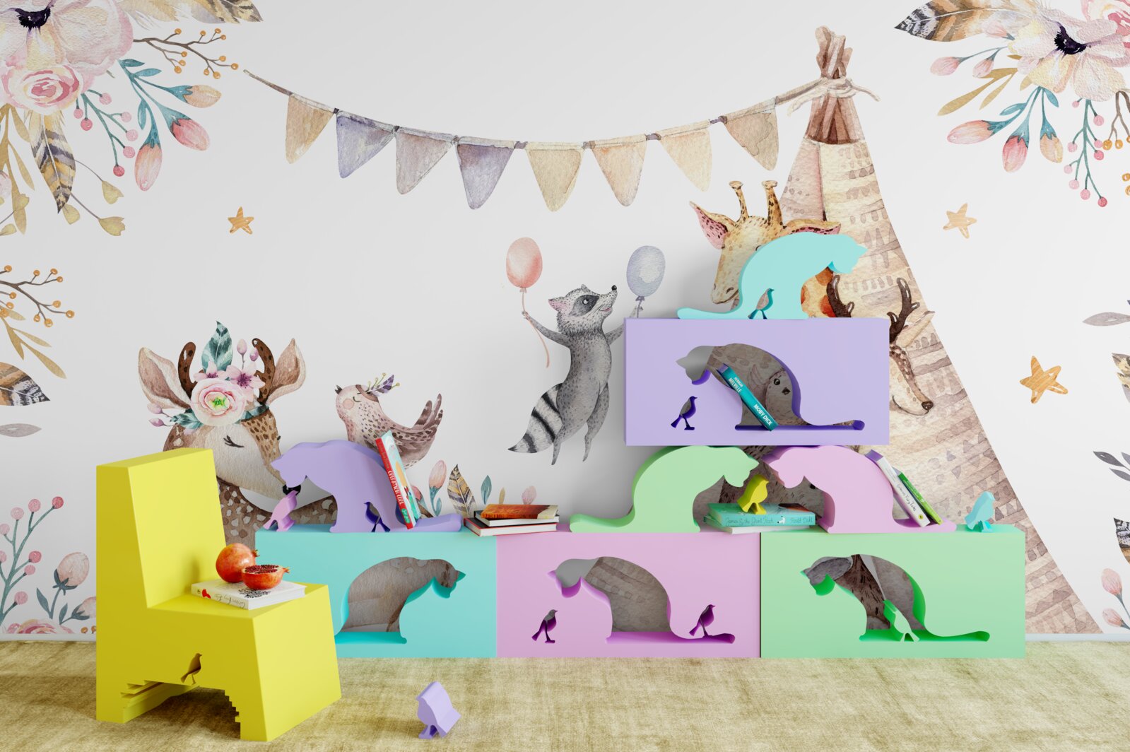 Фотошпалери святкування на лузі