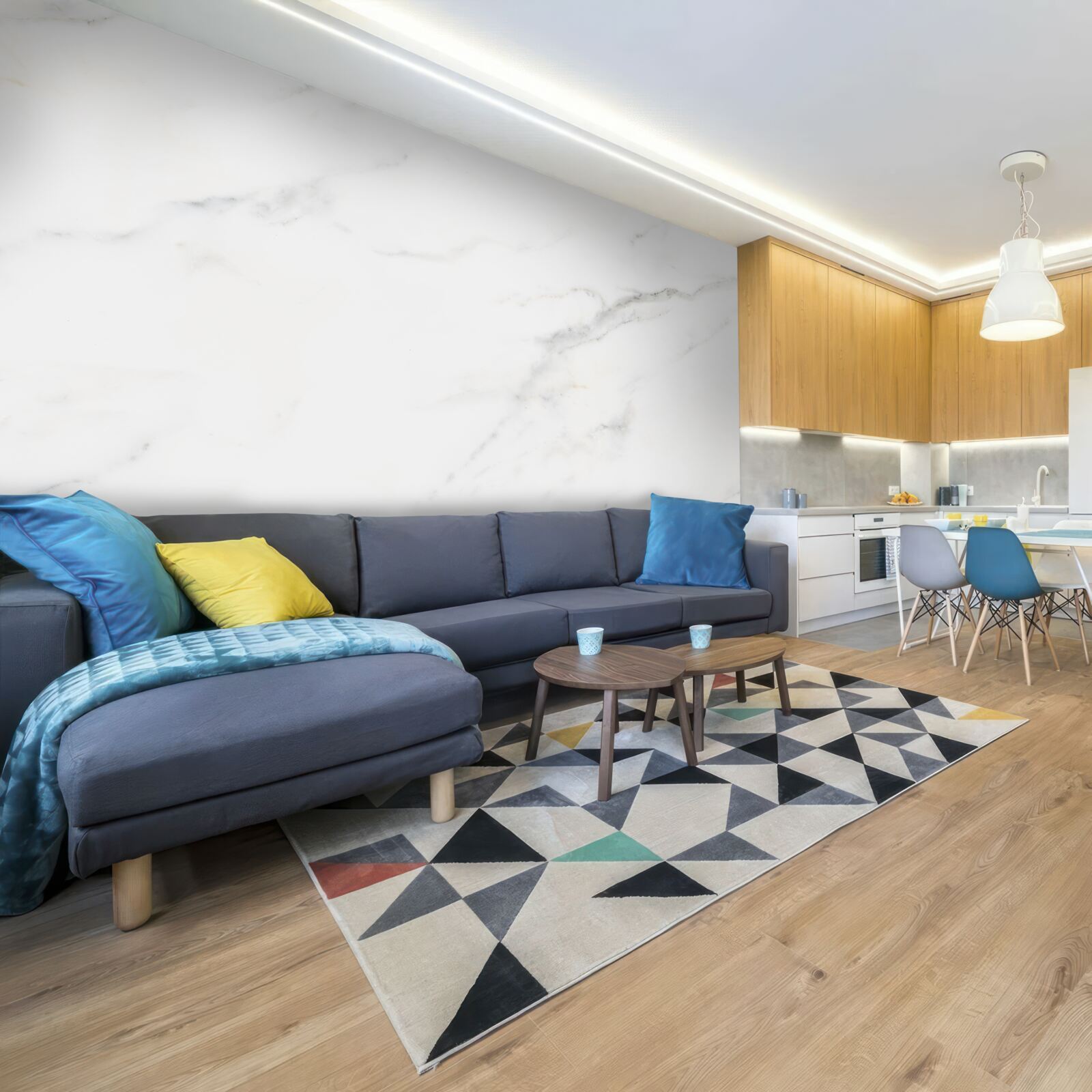 Фотошпалери білосніжний мармур