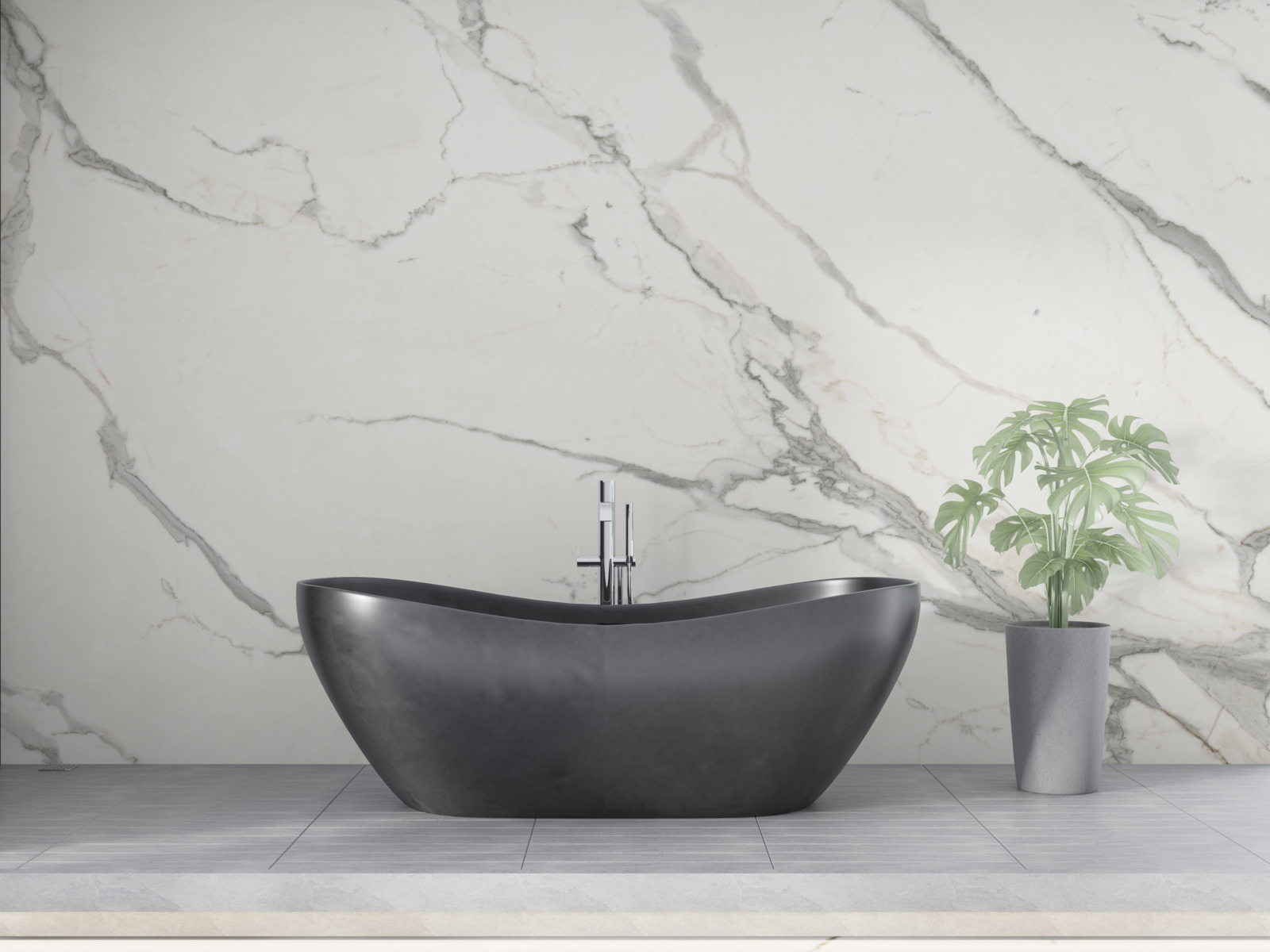 Фотошпалери білосніжний мармур