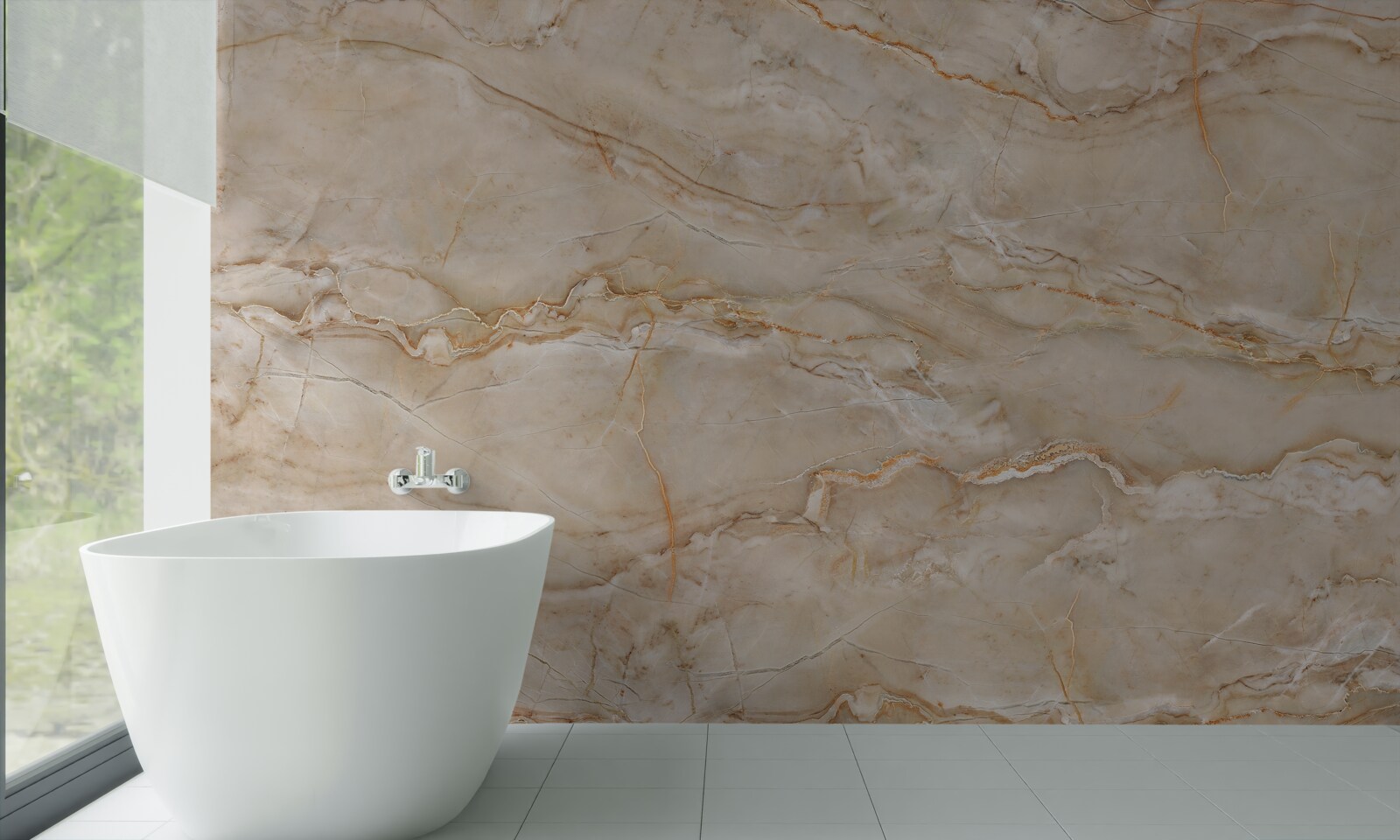 Фотошпалери рожевий мармур