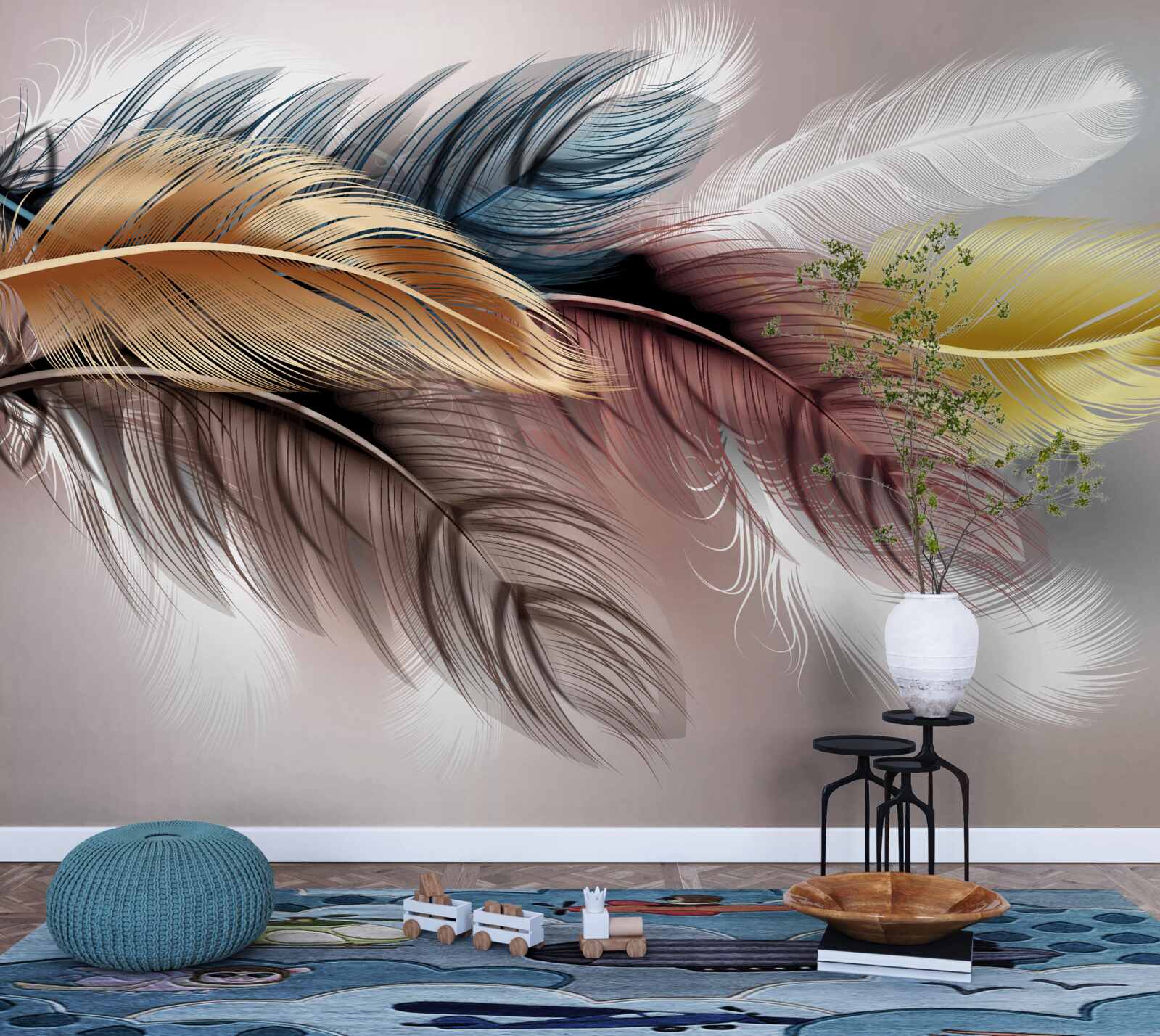 Фотошпалери олівець та внутрішня фурнітура