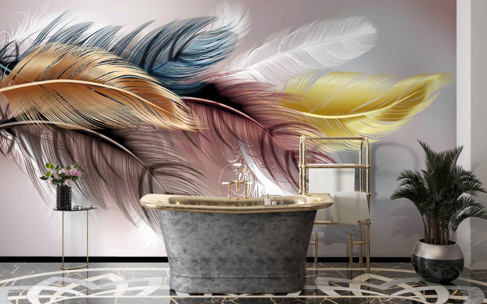 Фотошпалери олівець та внутрішня фурнітура